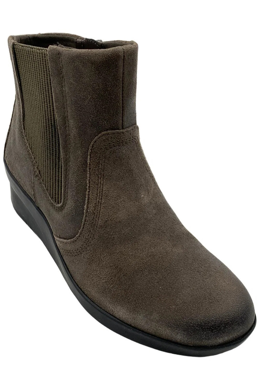 Clarks Women's Suttyn Rae Boots Slate Leather - Medium